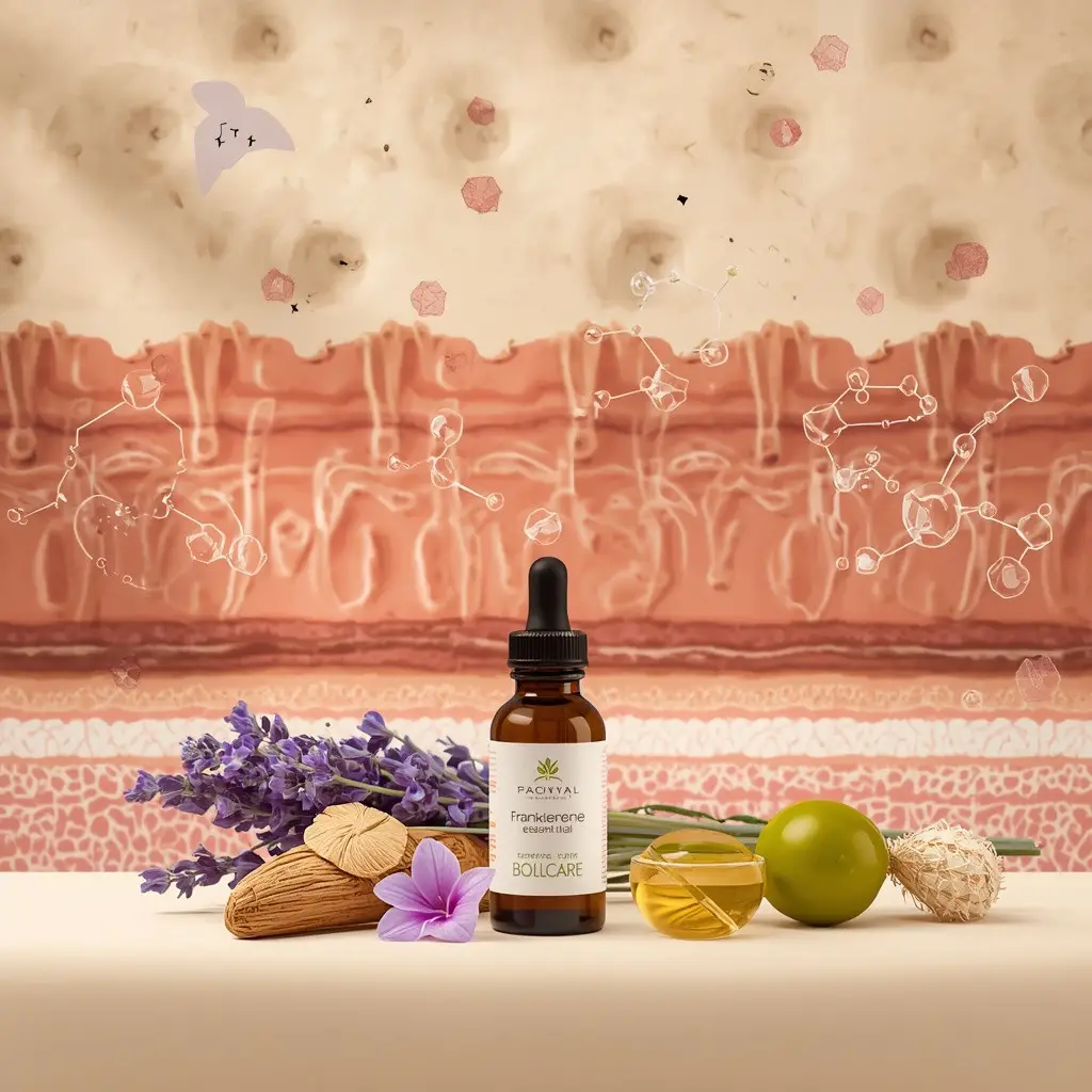 Frankincense essential oil skincare benefits for natural anti aging face moisturizer