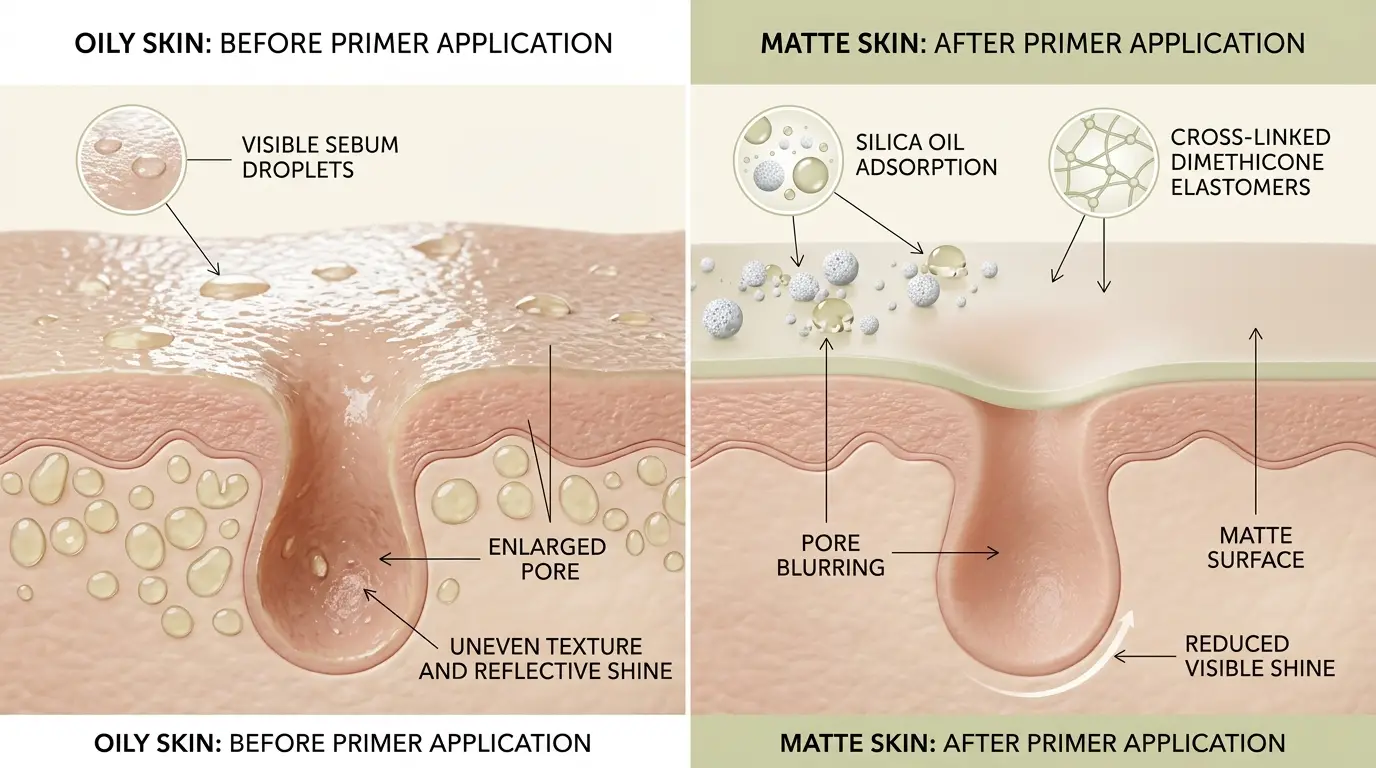 Best pore minimizing primer for oily skin active ingredients