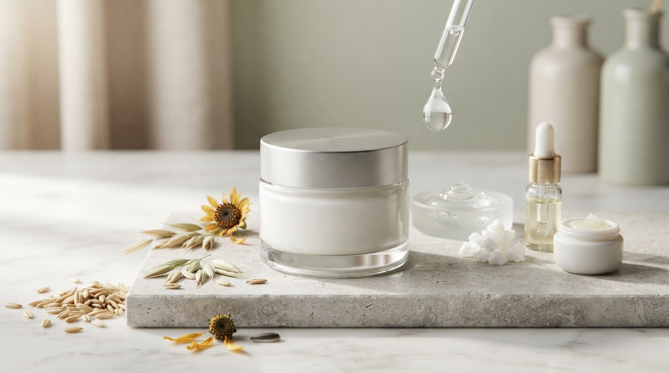 Best cream for over-exfoliated skin with ceramides glycerin and barrier-supportive ingredients